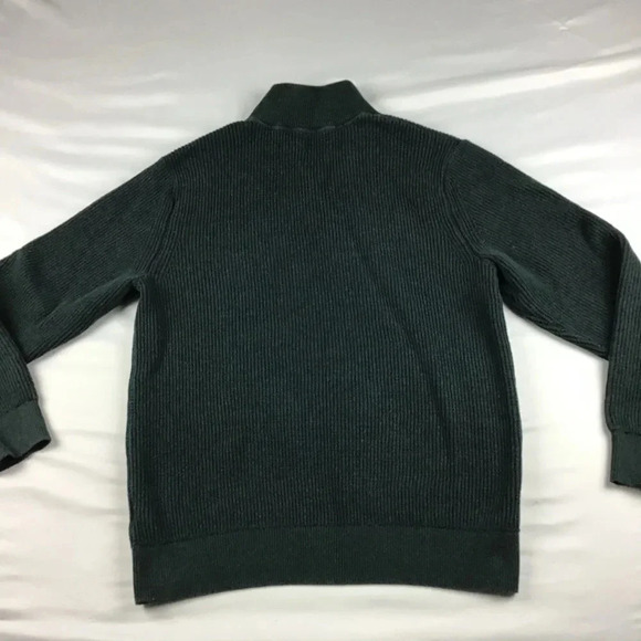 Gap Men’s Green 1/4 Zip Pullover Sweater Size XL - Picture 3 of 4